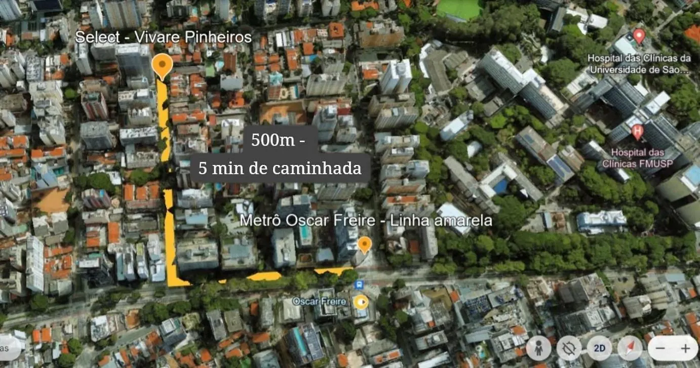 Select Pinheiros-Pinheiros Px Ao Hosp Das Clinicas Sao Paulo 0*,  Brazil